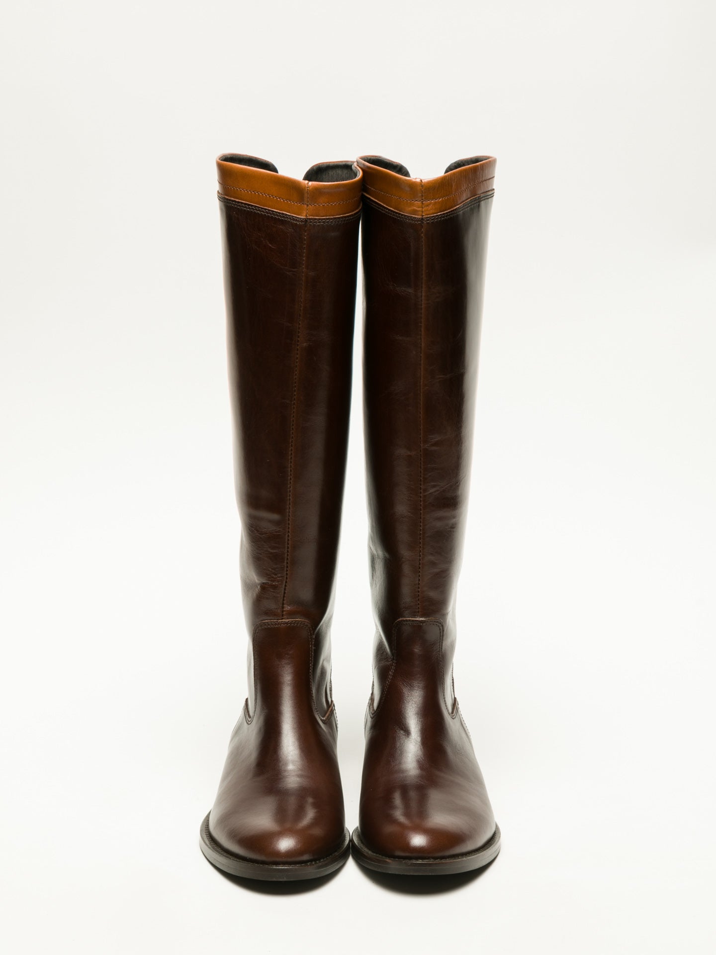Foreva Brown Knee-High Boots